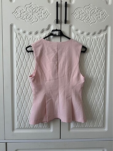 xs Beden pembe Renk Zara pembe bluz