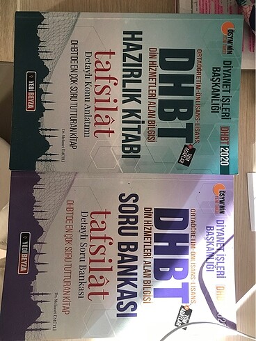 Dhbt kitap