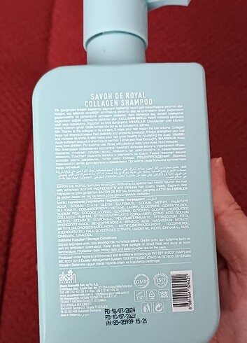 Diğer Savon De Royal Collagen Shampoo