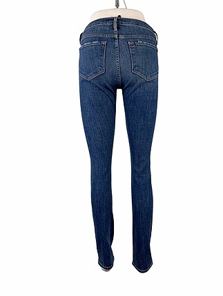 36 Beden Yırtık detaylı jean