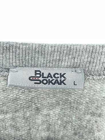 l Beden gri Renk Diğer Sweatshirt %70 İndirimli.