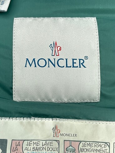 xs Beden yeşil Renk Moncler Mont %70 İndirimli.