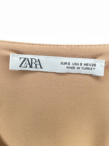 s Beden ten rengi Renk Zara Bluz %70 İndirimli.