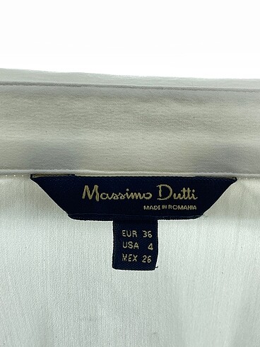 36 Beden beyaz Renk Massimo Dutti Gömlek %70 İndirimli.