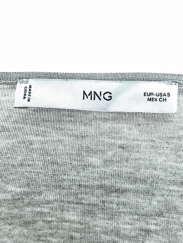 s Beden gri Renk Mango Bluz %70 İndirimli.