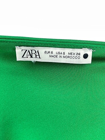 s Beden yeşil Renk Zara Bluz %70 İndirimli.