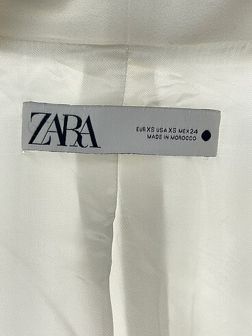 xs Beden beyaz Renk Zara Blazer p İndirimli.