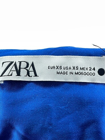 xs Beden lacivert Renk Zara Mini Üst %70 İndirimli.
