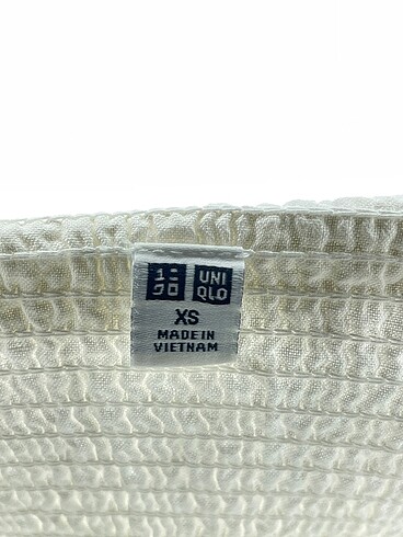 xs Beden beyaz Renk Uniqlo Kısa Elbise %70 İndirimli.