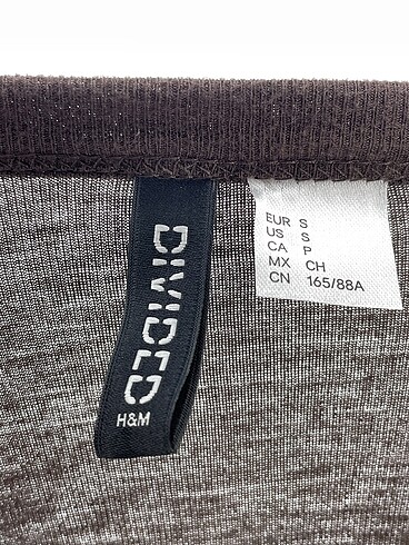 s Beden kahverengi Renk H&M Kısa Elbise %70 İndirimli.
