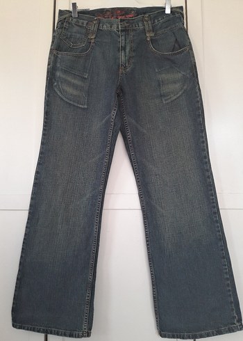 Diğer İceman Jeans 34 Beden Star Model Vintage Y2k Regular Fit