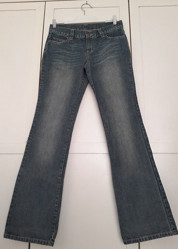 Diğer Vintage Y2k Bootcut Flare Jean Pantolon 40 Beden