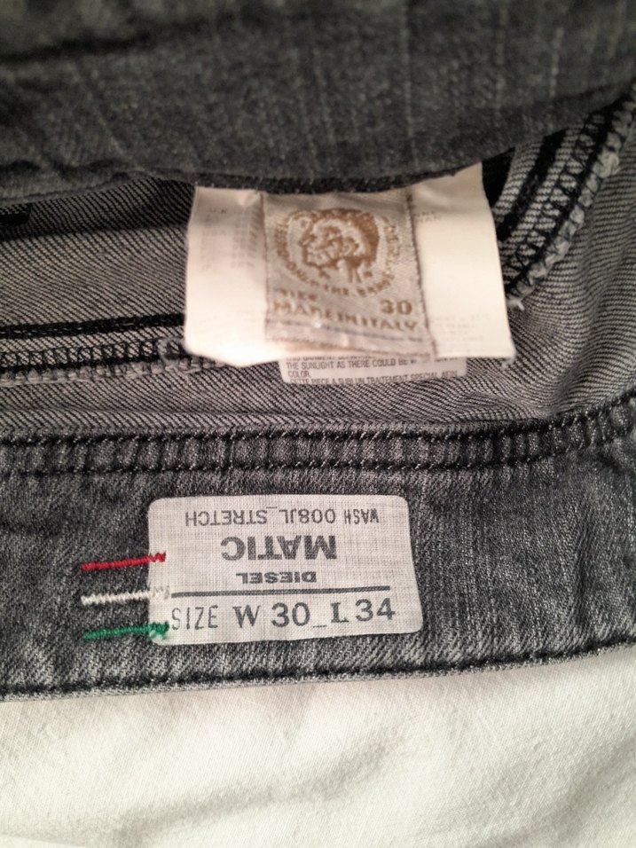 Orjinal Diesel Jeans 30 Beden Matic Model Dar Kalıp — görsel 8/9
