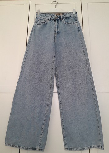 Diğer Muddy Yuksek Bel Wide Leg Jean Pantolon 29 Beden