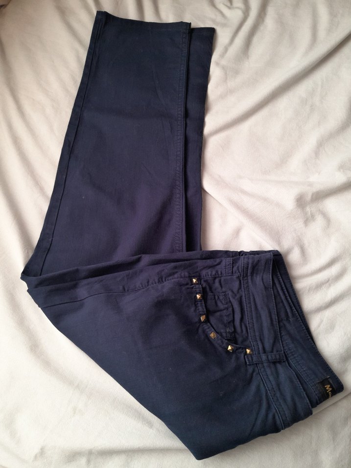 Massimo Dutti SlimFit Keten Pantolon 34 Beden — görsel 6/9