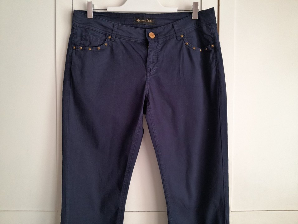Massimo Dutti SlimFit Keten Pantolon 34 Beden — görsel 4/9