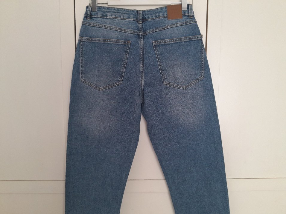Network Yüksek Bel Straight Fit Jean 30 Beden Likralı — görsel 5/11