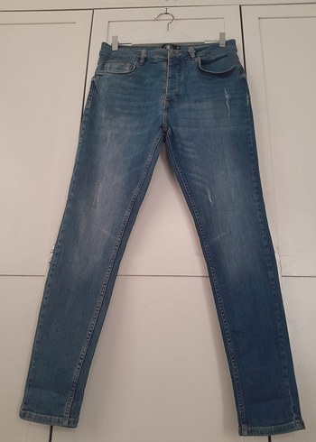 Diğer Erkek Skinny Fit Likrali Jean Pantolon 34 Beden
