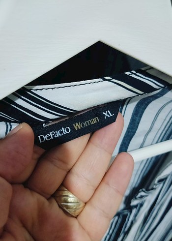 xl Beden Gri Zebra Desenli Kadın Gömlek