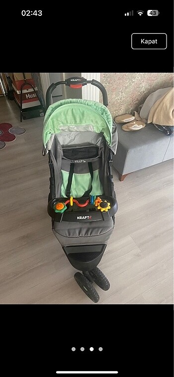 Kraft az kullanılmış bebek arabası