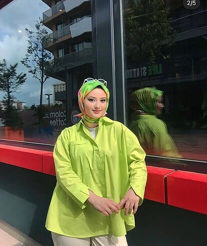 Diğer Yağ yeşili gömlek