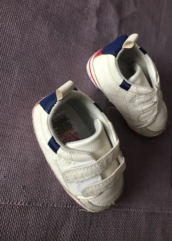 Primark Beyaz Erkek Bebek İlk Adım Ayakkabısı Velcro