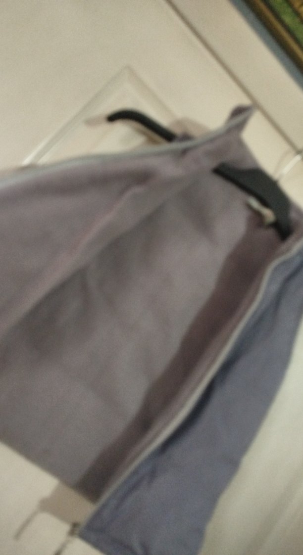 Kız Çocuk Gri Fermuarlı Yelek - Görsel 4