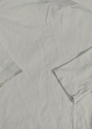 Çocuk Beyaz Uzun Kollu tişört - Görsel 6