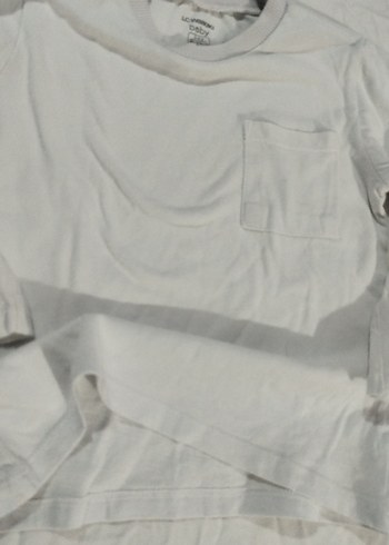 Çocuk Beyaz Uzun Kollu tişört - Görsel 4