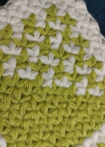 El Örgüsü Yeşil Banyo lifi - Görsel 6