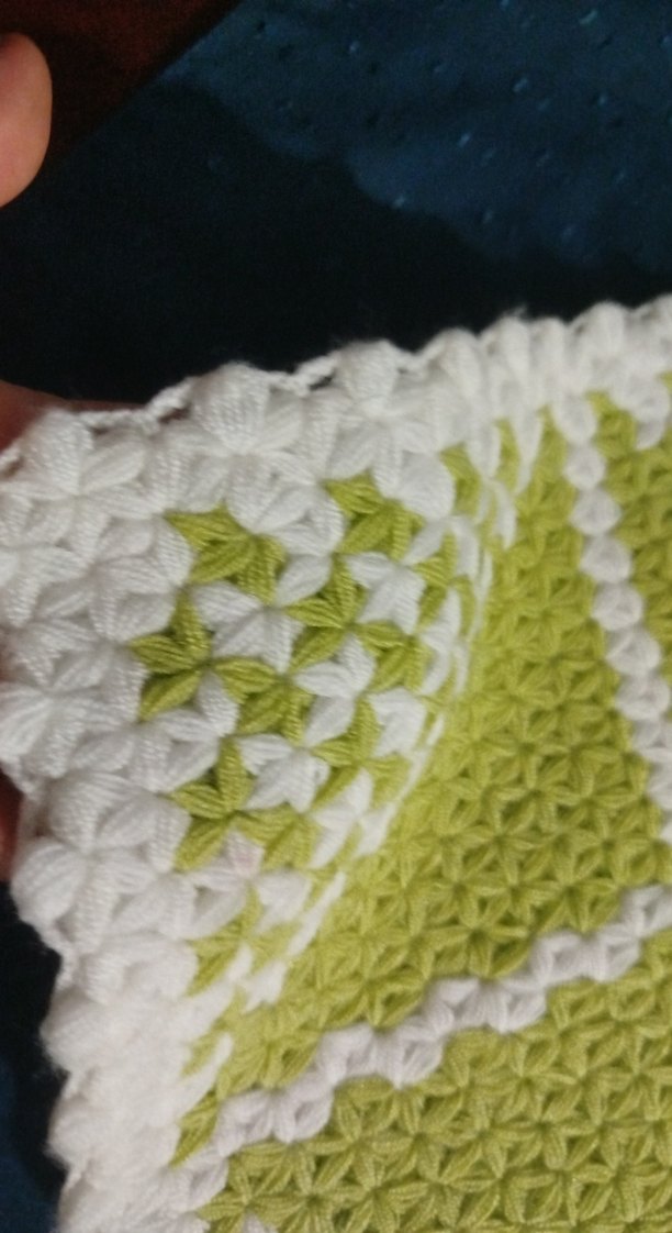 El Örgüsü Yeşil Banyo lifi - Görsel 3