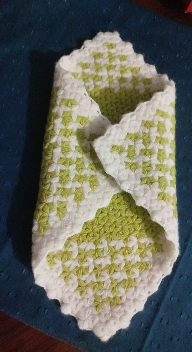 El Örgüsü Yeşil Banyo lifi - Görsel 4