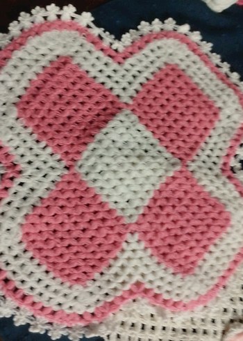 Pembe ve krem renkli banyo lifi seti - Görsel 2