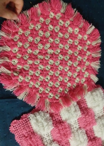 Renkli Pembe Banyo lifleri - Görsel 6