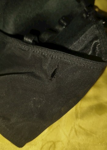 Kadife Midi Boy Siyah Gotik Sütyen - Görsel 11