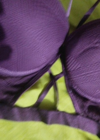 Mor Midi Uzunlukta Goth Sütyen - Görsel 2