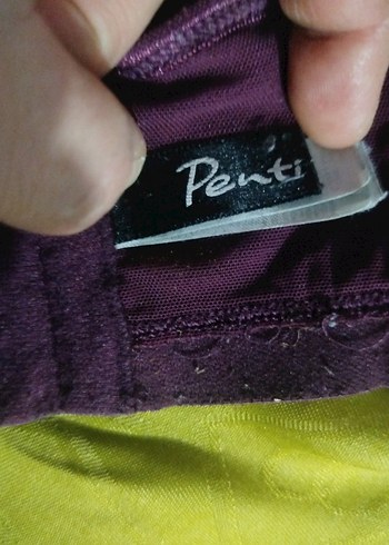 Mor Midi Uzunlukta Goth Sütyen - Görsel 4