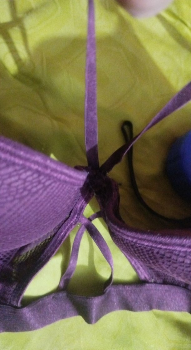 Mor Midi Uzunlukta Goth Sütyen - Görsel 3