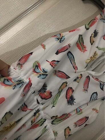 Chip pepper şifon elbise - Görsel 7