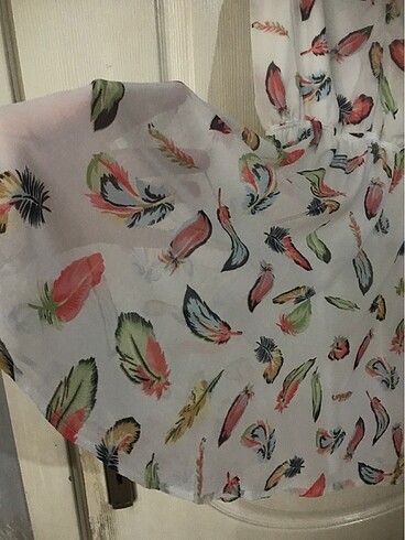 Chip pepper şifon elbise - Görsel 9