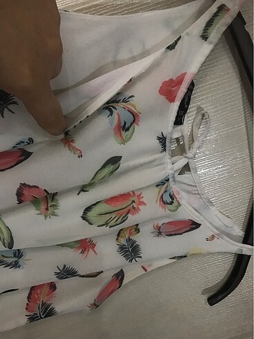 Chip pepper şifon elbise - Görsel 10