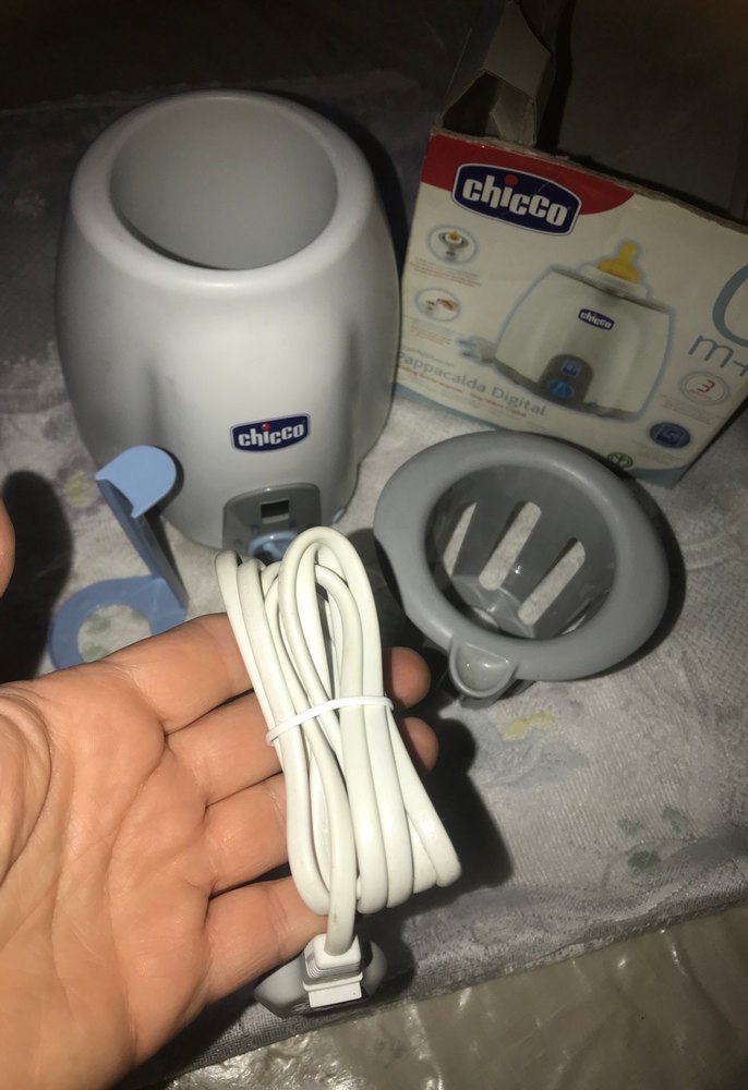 Chicco Bebek Biberon Isıtıcısı Mavi-Gri - Görsel 5