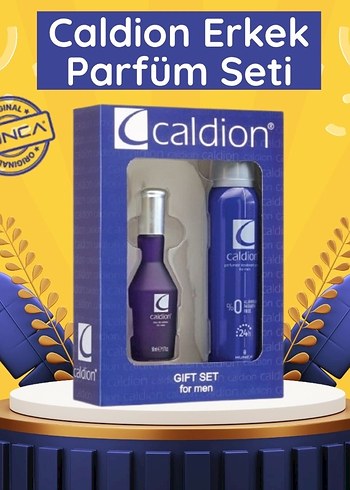 Caldion Erkek Parfüm Seti EDT + DEO