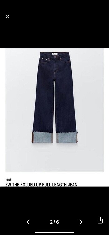 Zara Zara jean pantolon