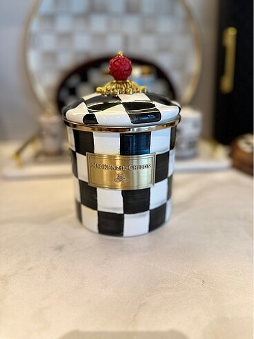 Mackenzie childs small canister kavanoz