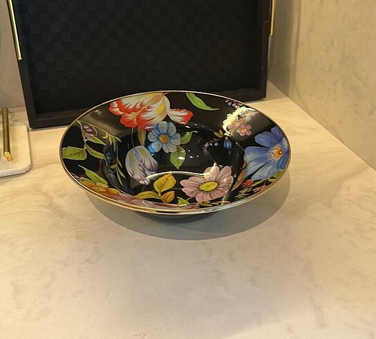 Mackenzie childs serving bowl servis kasesi büyük