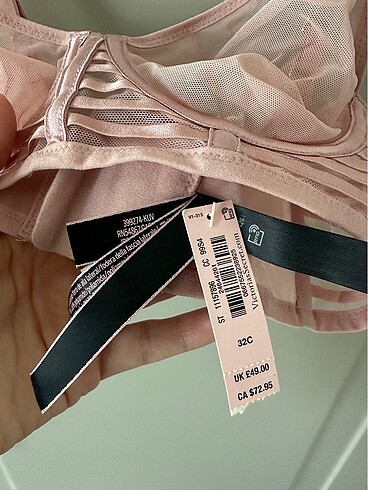 m Beden Victoria?s secret sütyen üst sıfır etiketli