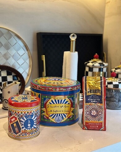 Dolce gabbana ekmek kutusu dekoratif kutu büyük