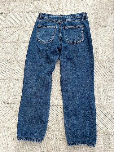 32 Beden Koton mom jeans