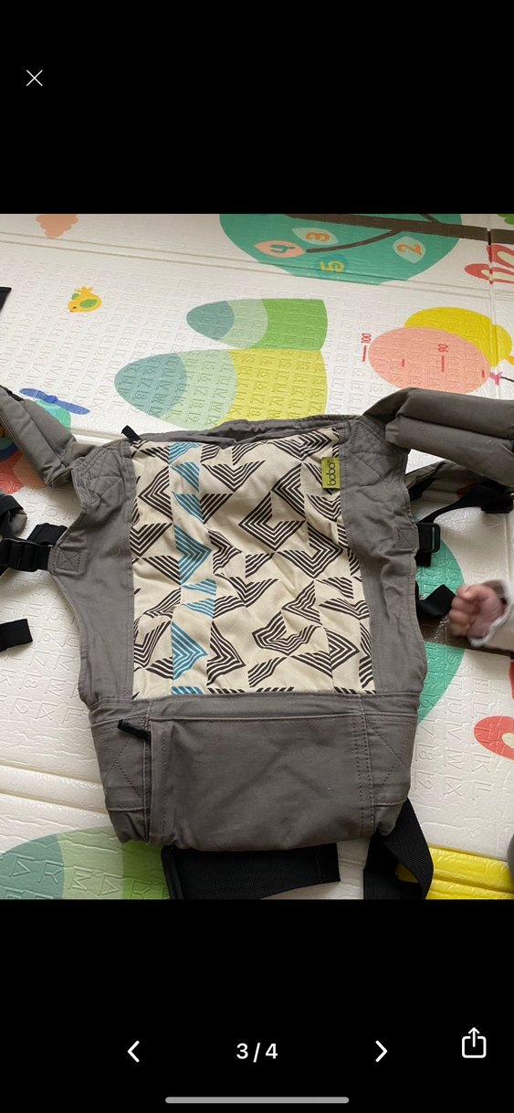 Boba Koyu Yeşil Bebek Taşıyıcı - Görsel 3